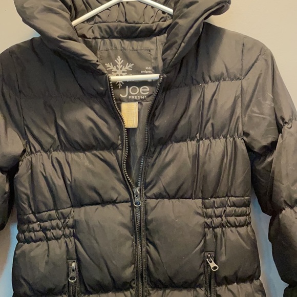 Kids Black Puffy jacket. - Picture 3 of 4